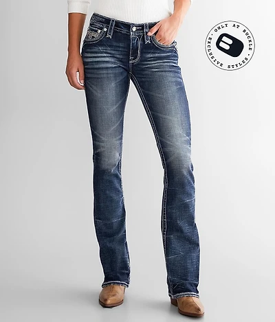 Lilas Low Rise Boot Stretch Jean