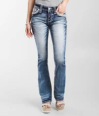 Limestone Mid-Rise Boot Stretch Jean