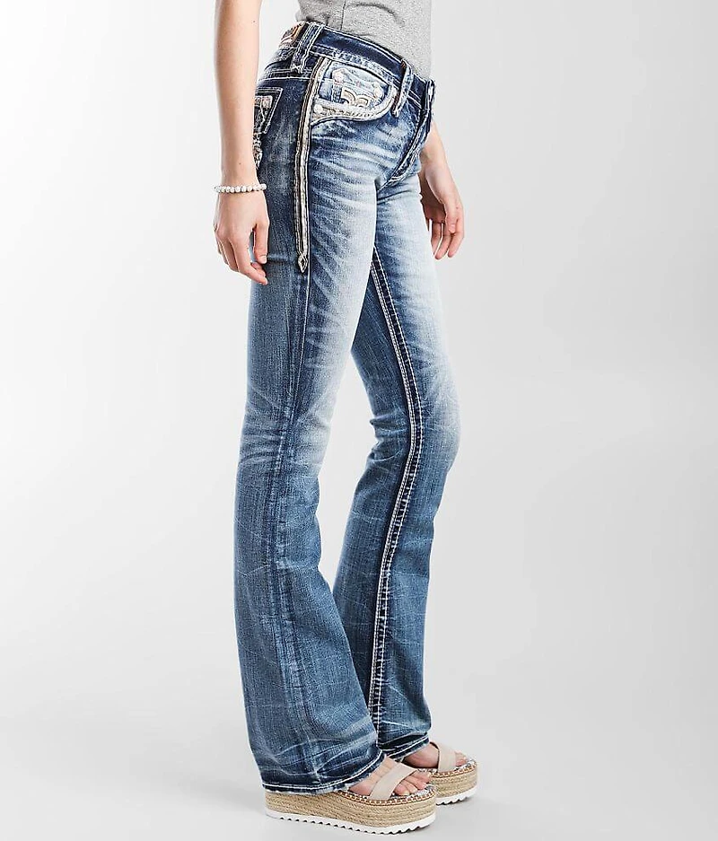Limestone Mid-Rise Boot Stretch Jean