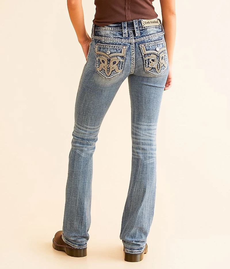Jiselle Low Rise Boot Stretch Jean