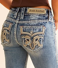 Jiselle Low Rise Boot Stretch Jean