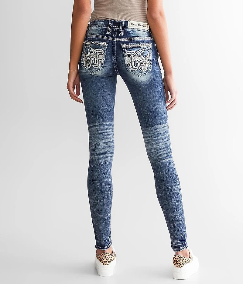 Kelcie Low Rise Skinny Stretch Jean