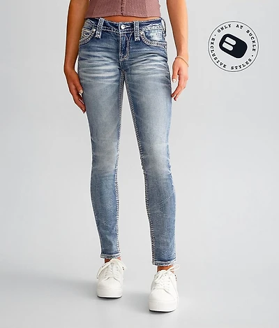 Asha Low Rise Skinny Stretch Jean