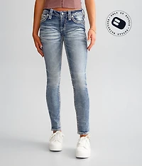 Asha Low Rise Skinny Stretch Jean