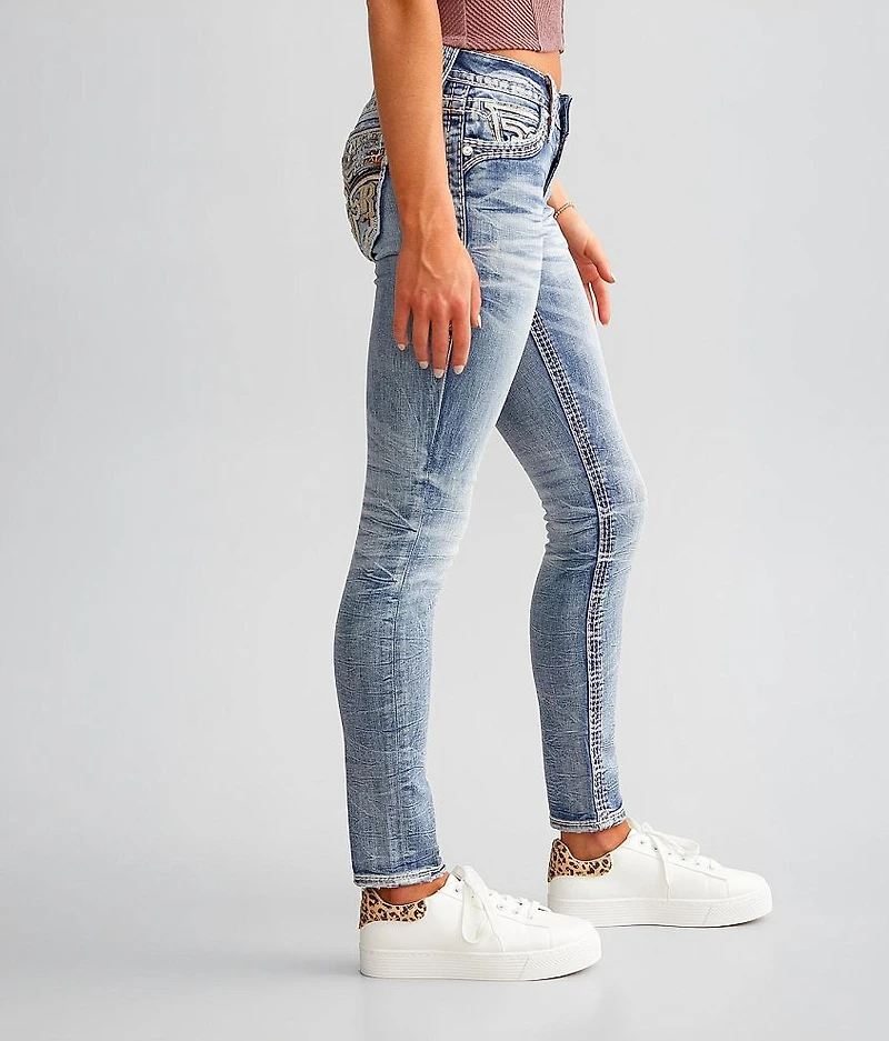 Asha Low Rise Skinny Stretch Jean