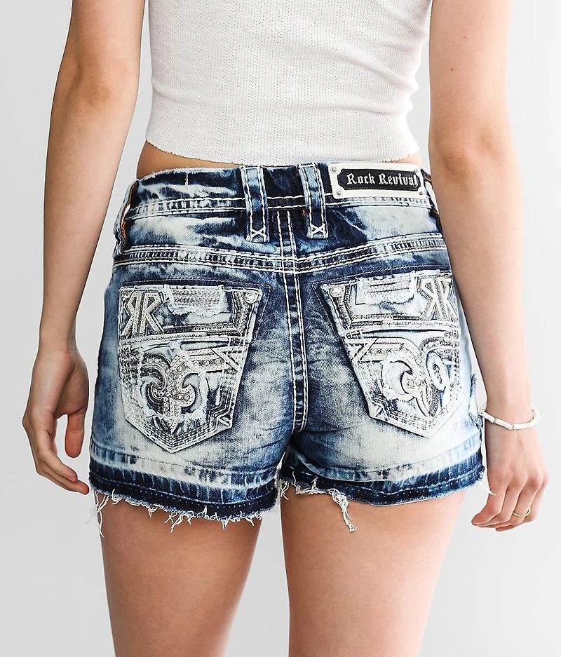 Leala Mid-Rise Stretch Short