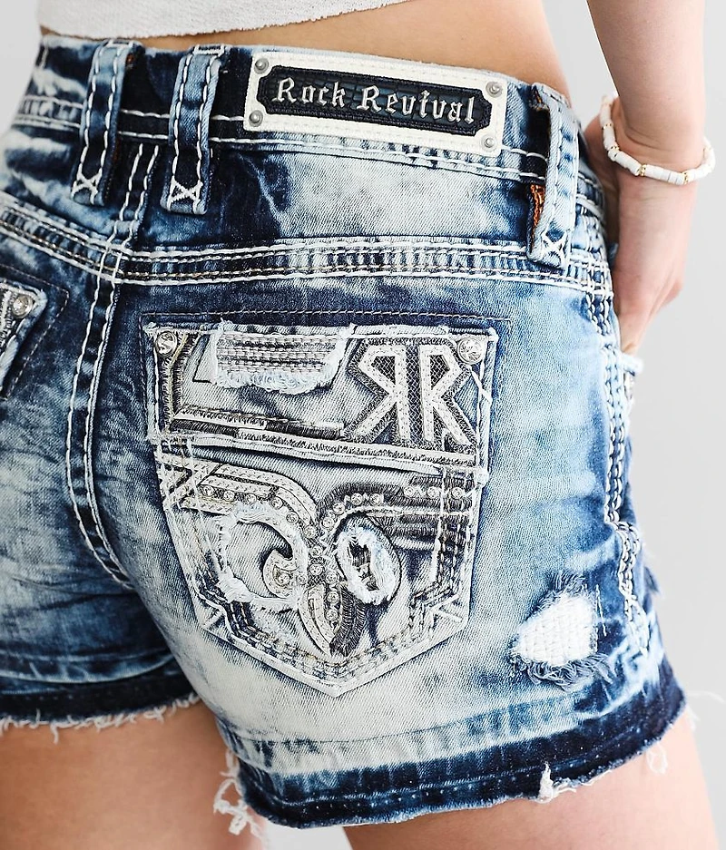 Leala Mid-Rise Stretch Short