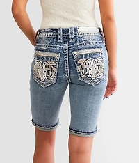 Rosalie Mid-Rise Bermuda Stretch Short