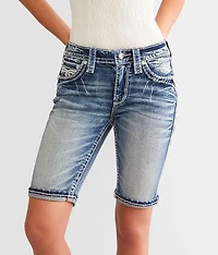 Rosalie Mid-Rise Bermuda Stretch Short