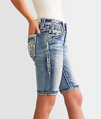 Rosalie Mid-Rise Bermuda Stretch Short