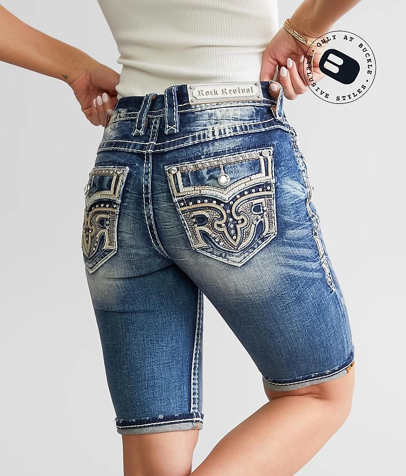 Kenda Mid-Rise Bermuda Stretch Short