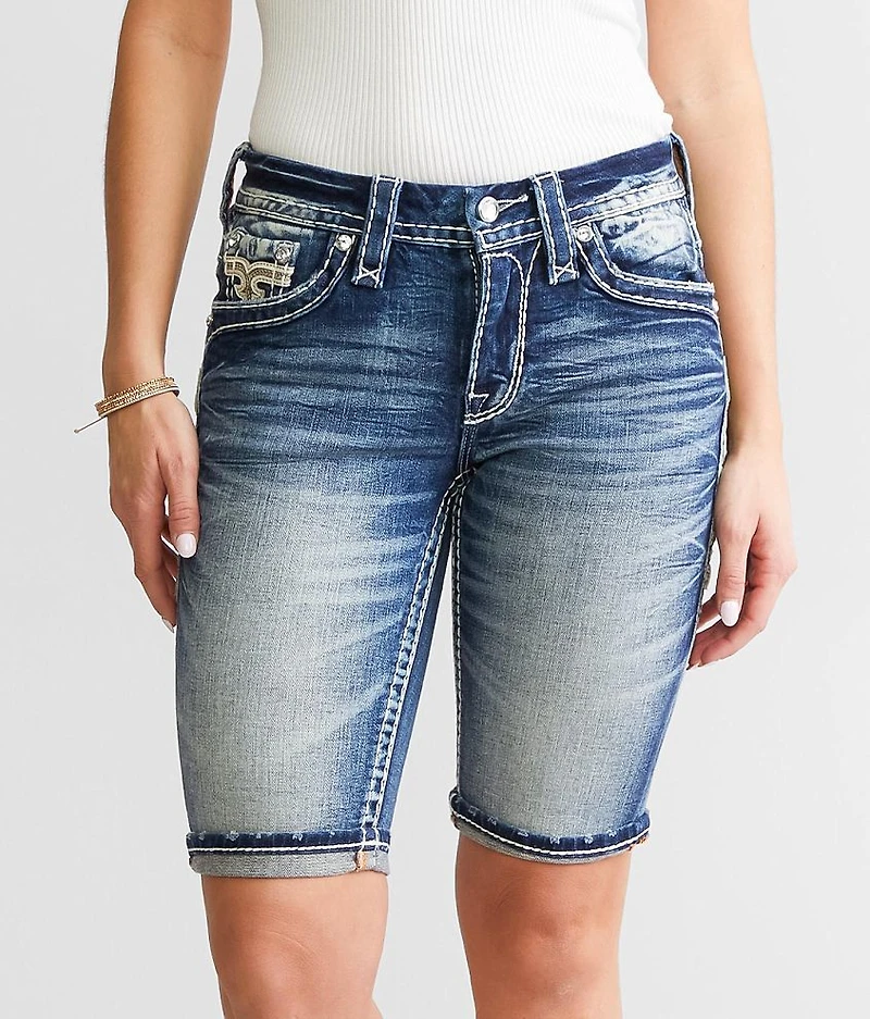 Kenda Mid-Rise Bermuda Stretch Short