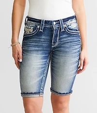 Kenda Mid-Rise Bermuda Stretch Short