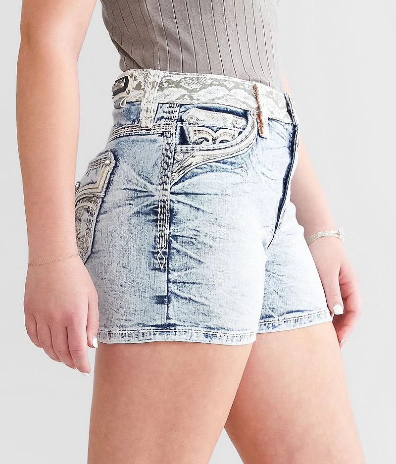 Curvy High Rise Stretch Short