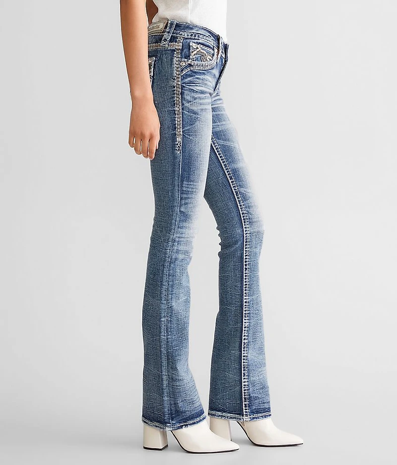 Hee Low Rise Boot Stretch Jean