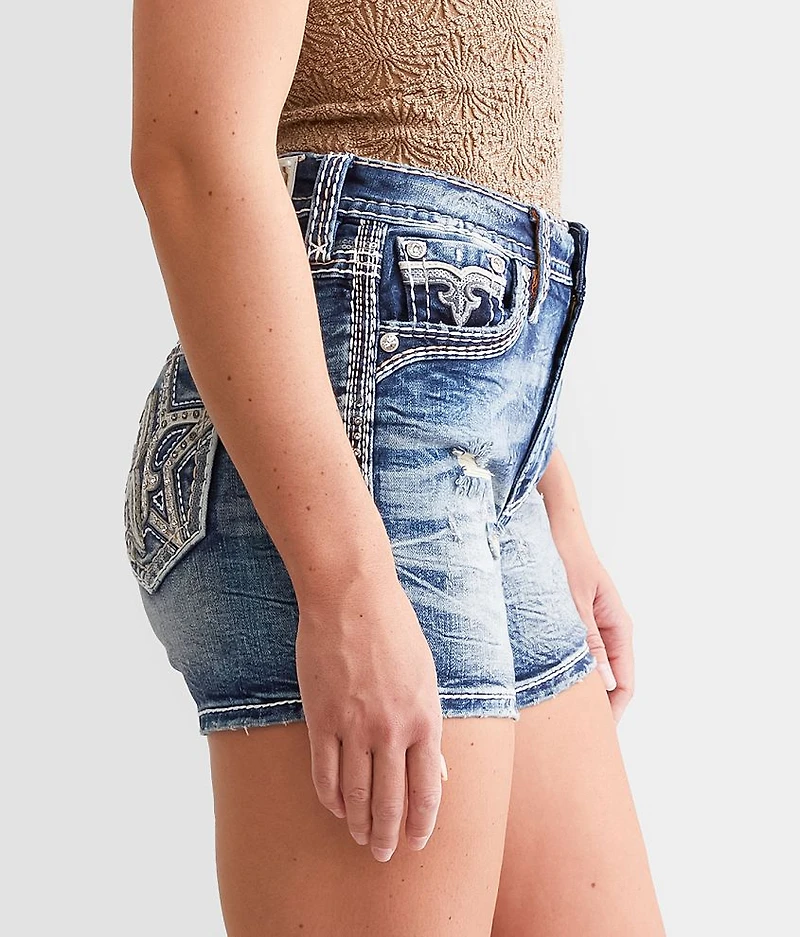 Lizbeth Curvy High Rise Stretch Short