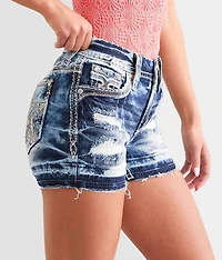Lizbeth Mid-Rise Stretch Short