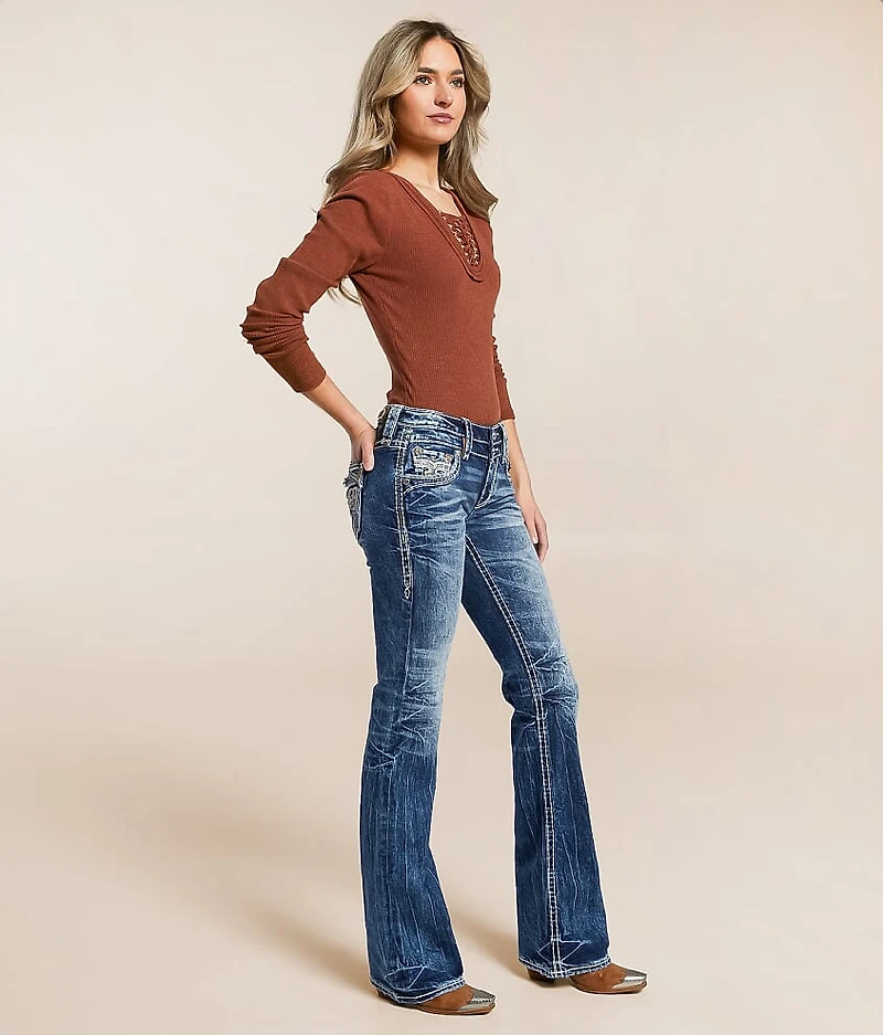Zarina Low Rise Boot Stretch Jean