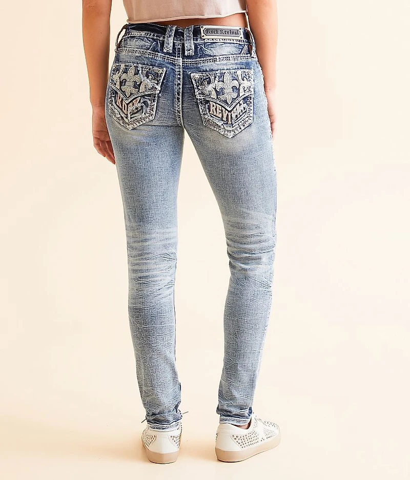 Alyvia Low Rise Skinny Stretch Jean