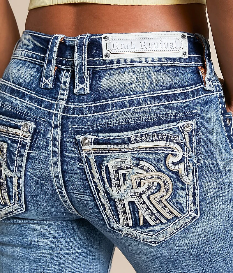 Pearlie Mid-Rise Bermuda Stretch Short
