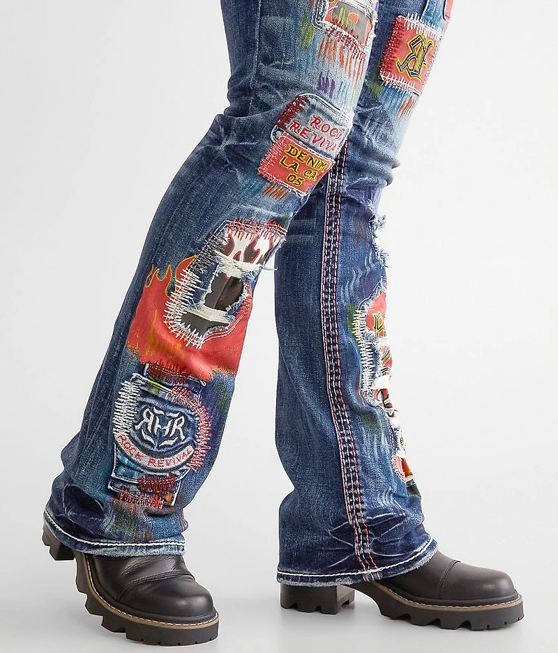 Chanda Mid-Rise Boot Stretch Jean