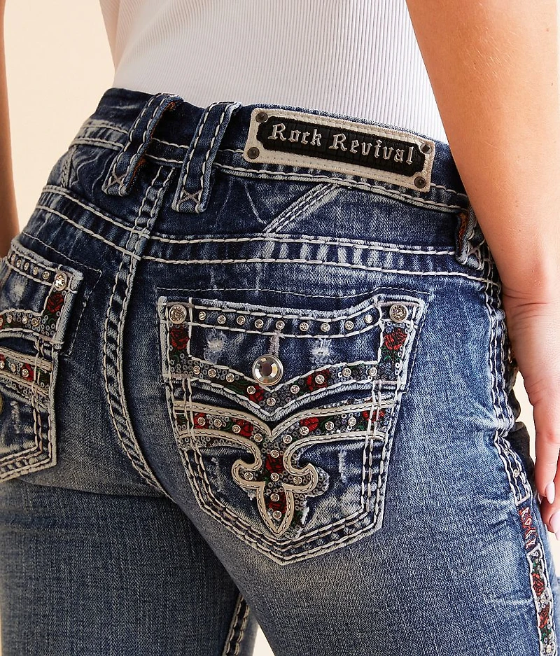 Sarah Low Rise Skinny Stretch Jean
