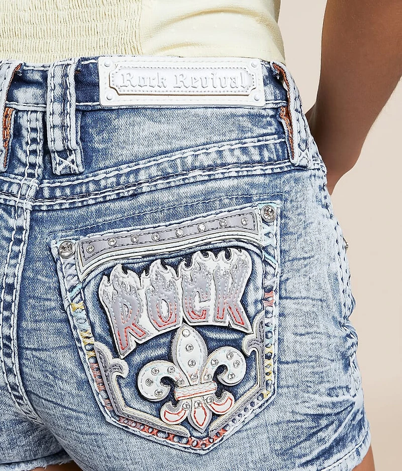 Janan High Rise Stretch Short
