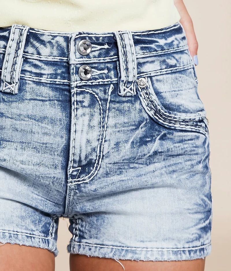 Janan High Rise Stretch Short