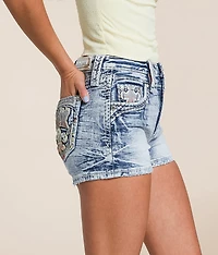Janan High Rise Stretch Short