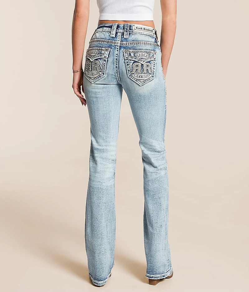 Abelia Mid-Rise Boot Stretch Jean