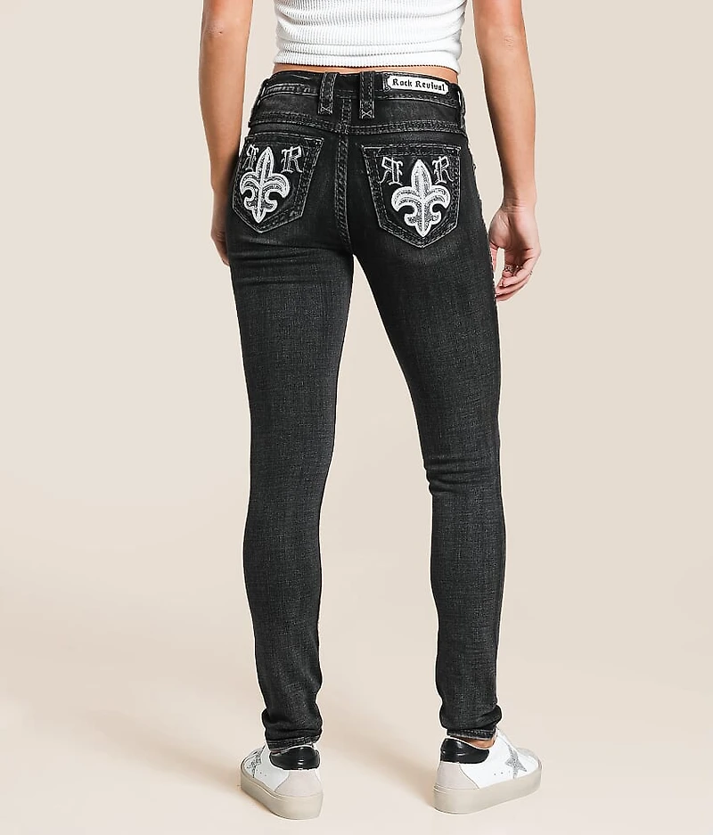 Kari Mid-Rise Skinny Stretch Jean