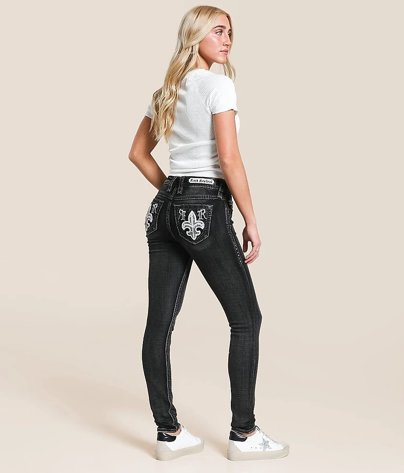Kari Mid-Rise Skinny Stretch Jean