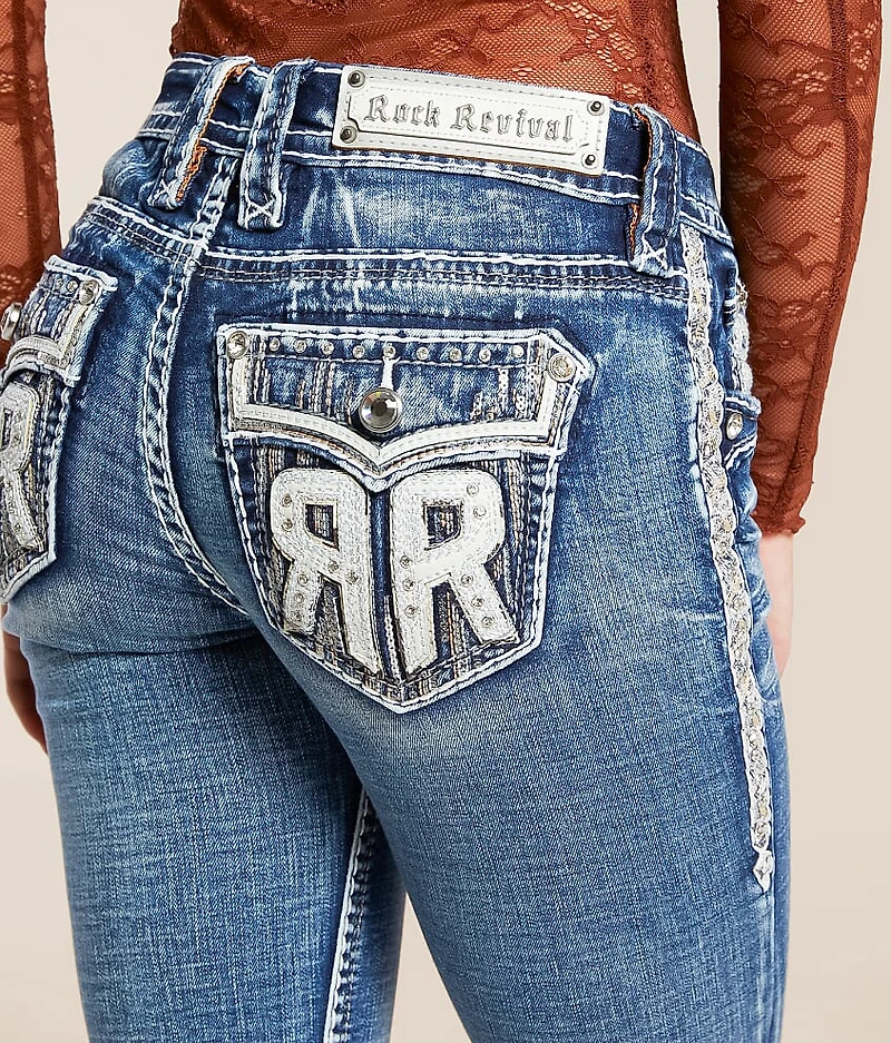 Yulini Low Rise Boot Stretch Jean