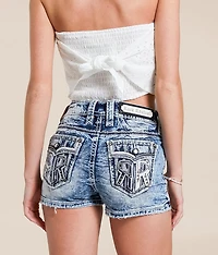 Yalini Mid-Rise Stretch Short