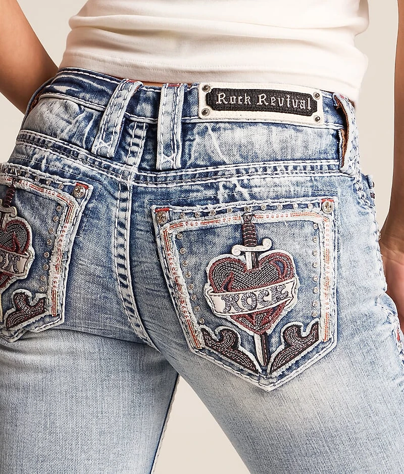 Rosalith Low Rise Skinny Stretch Jean