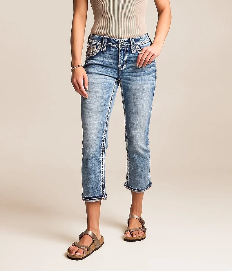 Abelia Universal Stretch Capri Jean
