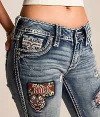 Lula Low Rise Boot Stretch Jean