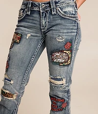 Lula Low Rise Boot Stretch Jean