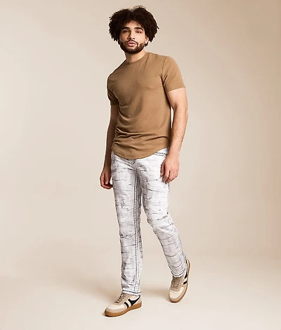 Bordeaux Straight Stretch Jean