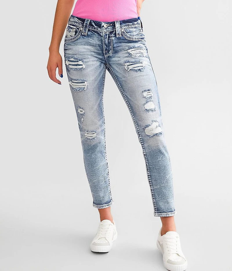 Celinda Low Rise Ankle Skinny Stretch Jean