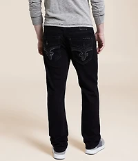Tan Straight Stretch Jean