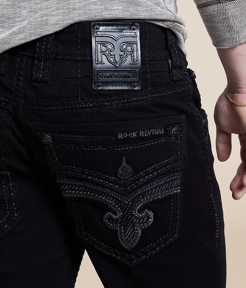 Tan Straight Stretch Jean