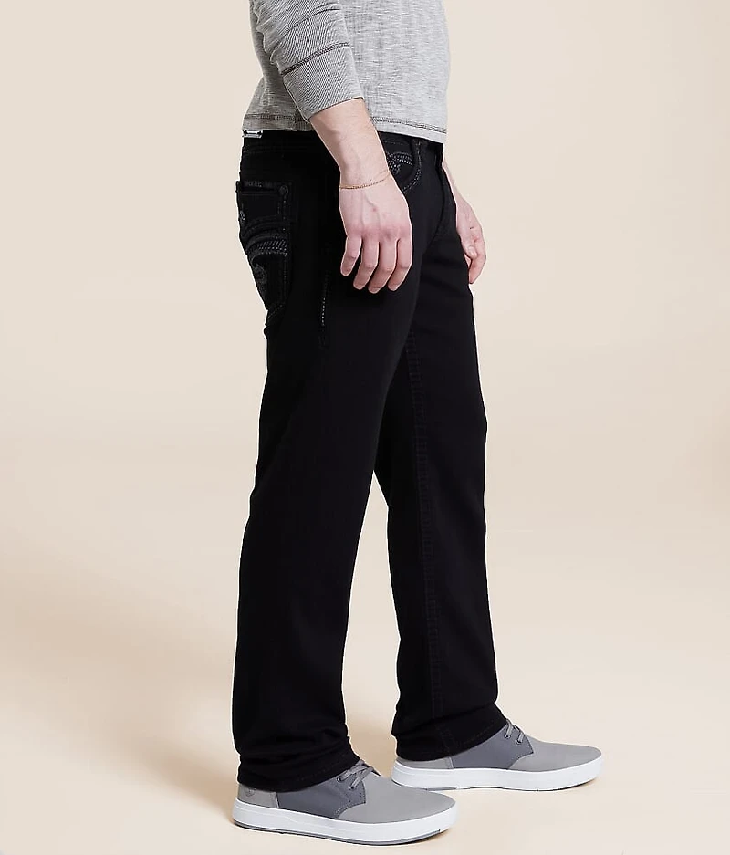 Tan Straight Stretch Jean