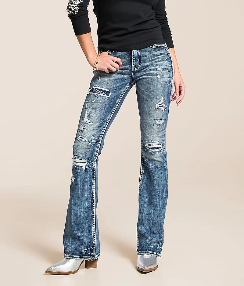 Kelia Curvy High Rise Boot Stretch Jean