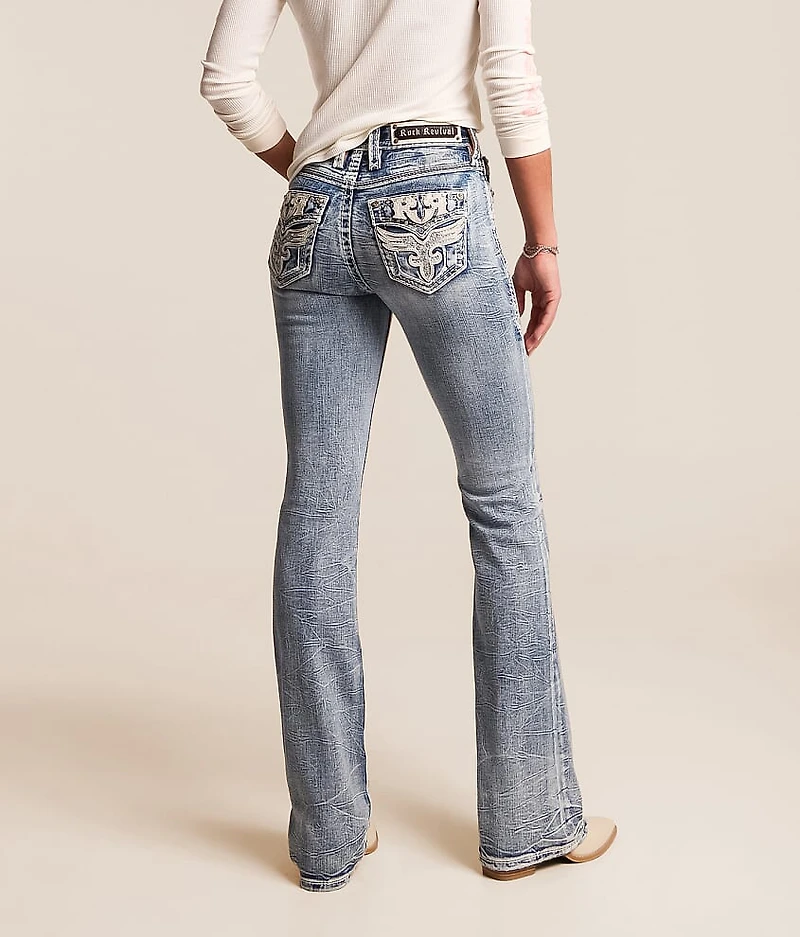 Kiella Curvy High Rise Boot Stretch Jean