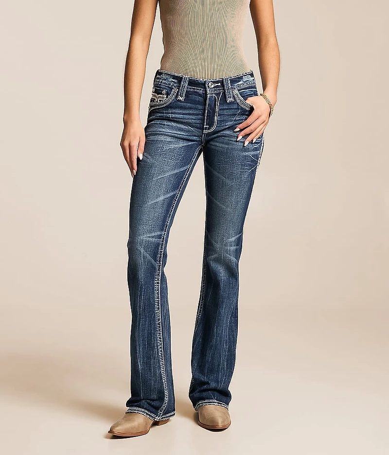 Kiella Mid-Rise Boot Stretch Jean
