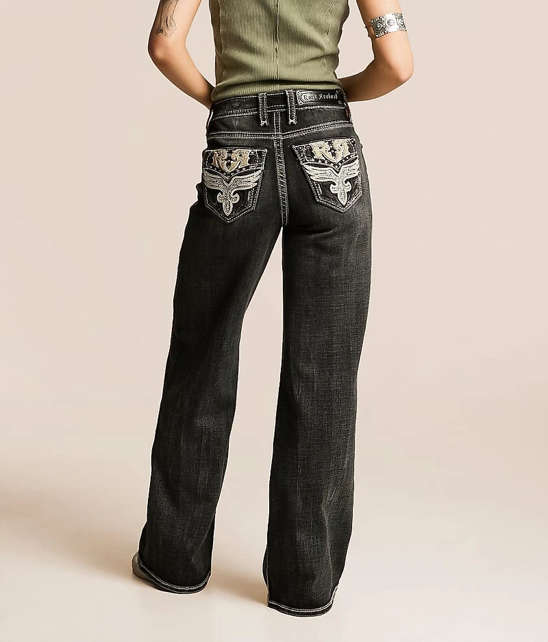 Kiella Wide Leg Stretch Jean