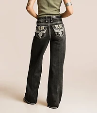 Kiella Wide Leg Stretch Jean