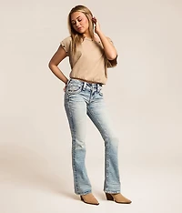 Zuriana Mid-Rise Boot Stretch Jean