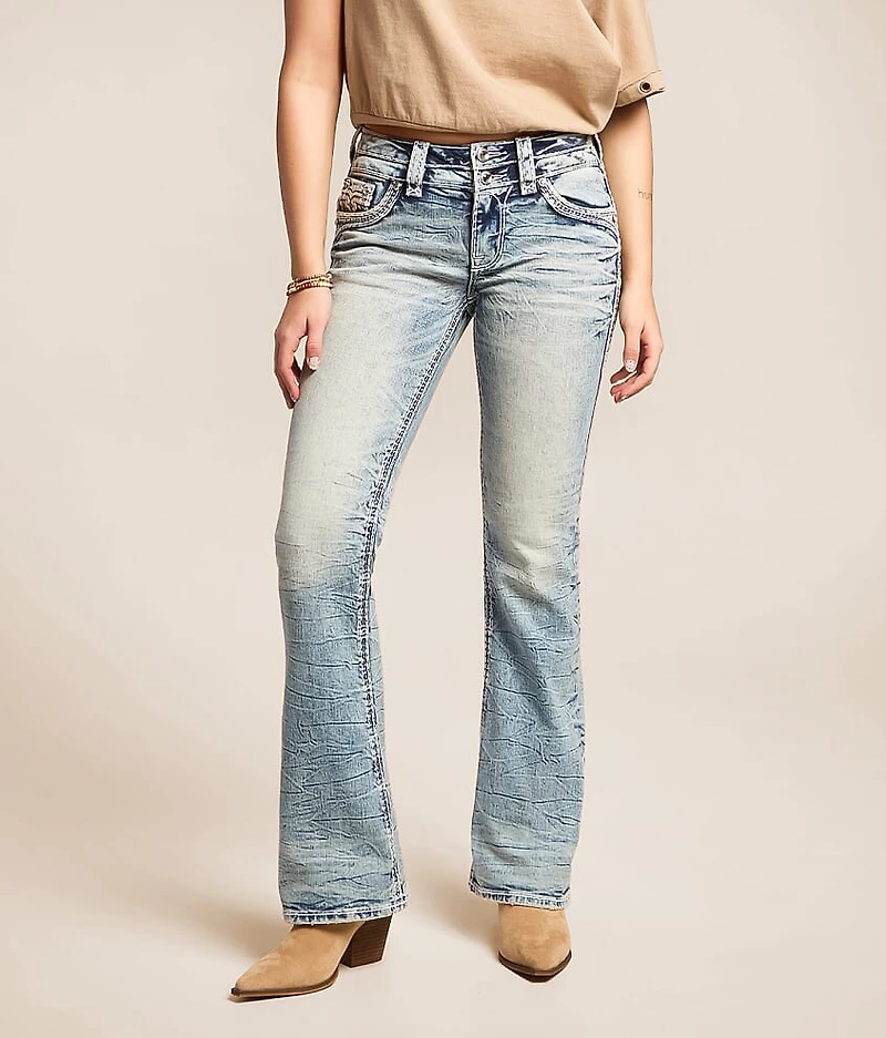 Zuriana Mid-Rise Boot Stretch Jean